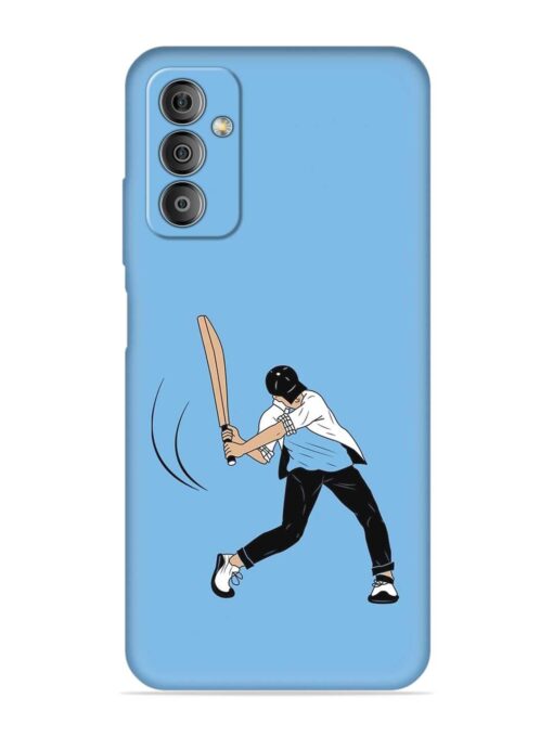 Cricket Gully Boy Embossed Soft Silicone Case for Samsung Galaxy F23 (5G)