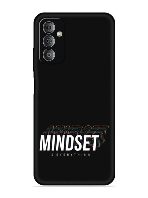 Mindset Everything Slogan Embossed Soft Silicone Case for Samsung Galaxy F23 (5G) Zapvi