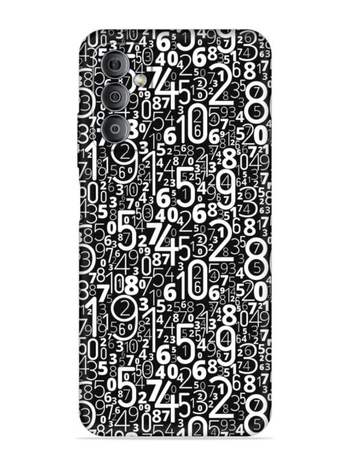 Many Numbers Different Embossed Soft Silicone Case for Samsung Galaxy F23 (5G) Zapvi