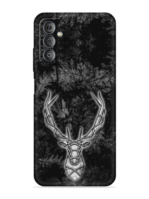 Ancient Deer Embossed Soft Silicone Case for Samsung Galaxy F23 (5G)