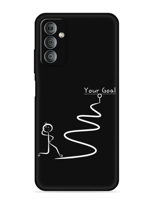 Your Goal Embossed Soft Silicone Case for Samsung Galaxy F23 (5G)