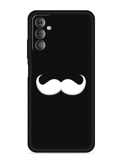 Mustache Vector Embossed Soft Silicone Case for Samsung Galaxy F23 (5G)