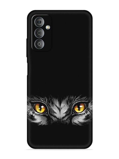 Scary Eye Embossed Soft Silicone Case for Samsung Galaxy F23 (5G)