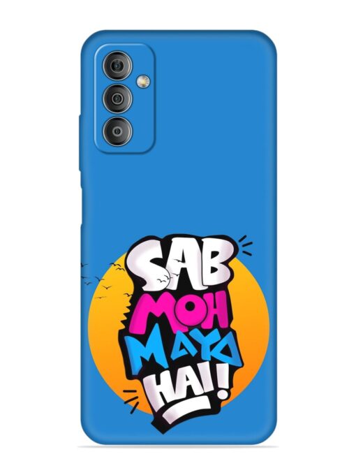 Sab Moh Moya Embossed Soft Silicone Case for Samsung Galaxy F23 (5G)