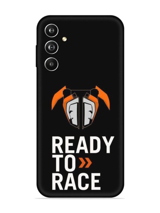 Ready To Race Embossed Soft Silicone Case for Samsung Galaxy F34 (5G) Zapvi