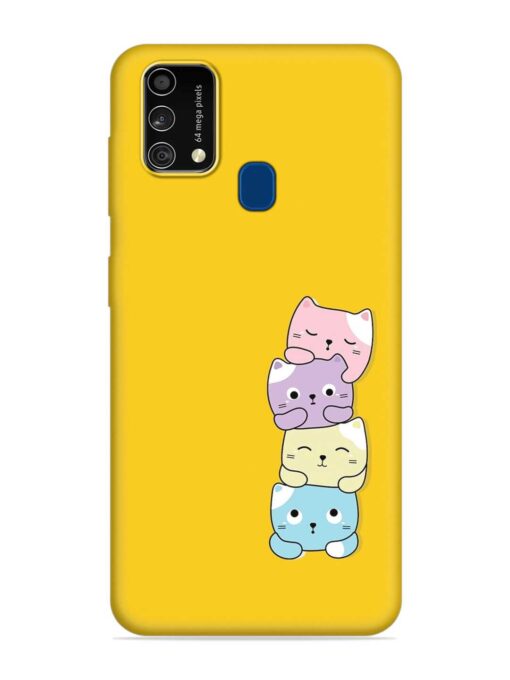 Cartoon Anime Embossed Soft Silicone Case for Samsung Galaxy F41 Zapvi