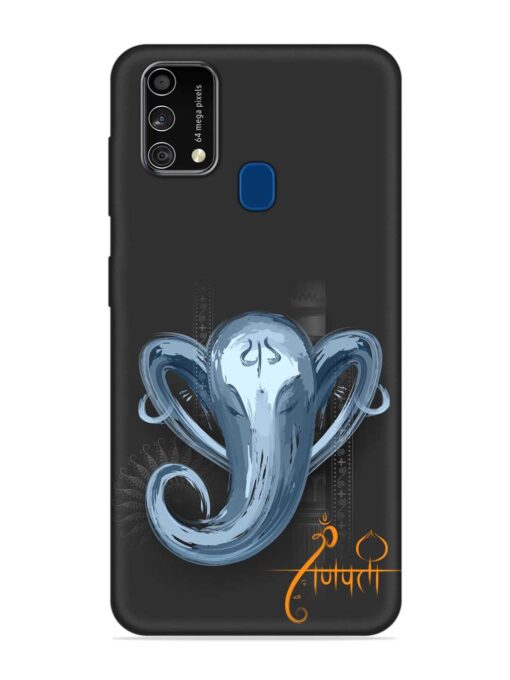 Illustration Lord Ganpati Embossed Soft Silicone Case for Samsung Galaxy F41