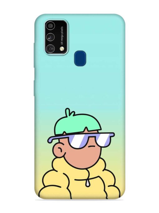 Doodles Cool Character Embossed Soft Silicone Case for Samsung Galaxy F41 Zapvi