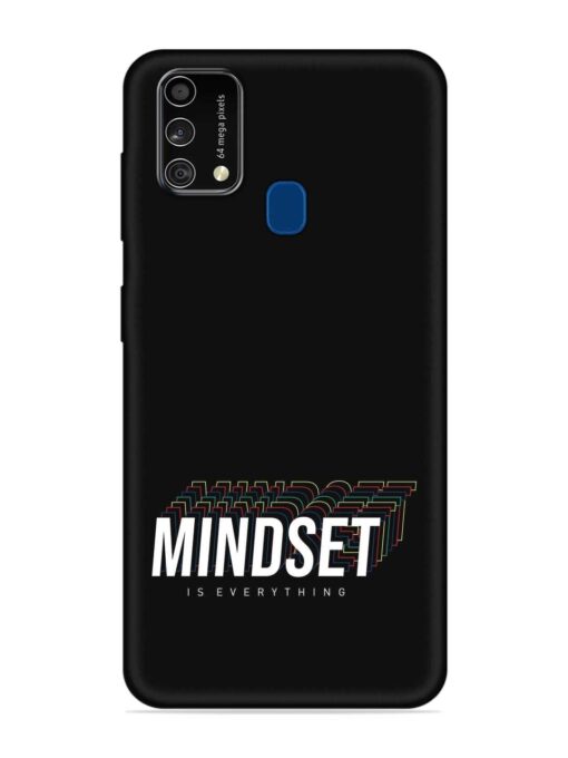 Mindset Everything Slogan Embossed Soft Silicone Case for Samsung Galaxy F41