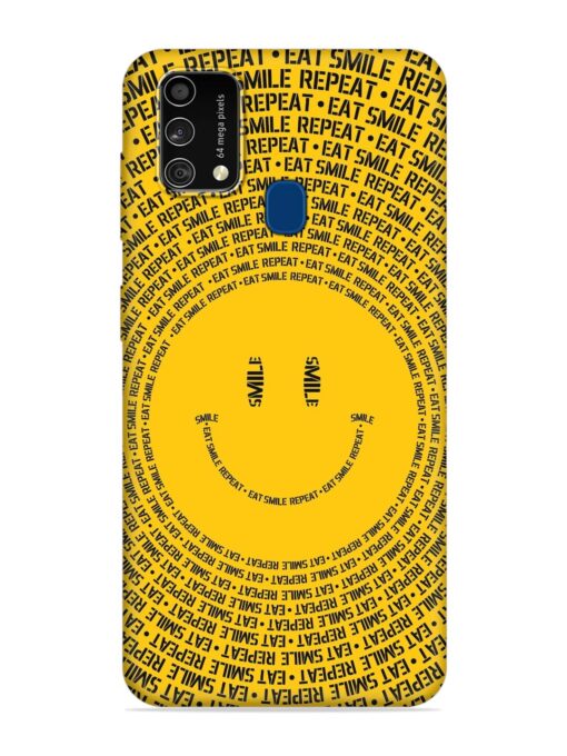 Smiley Embossed Soft Silicone Case for Samsung Galaxy F41 Zapvi