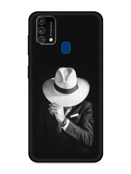 Men Under Hat Embossed Soft Silicone Case for Samsung Galaxy F41 Zapvi