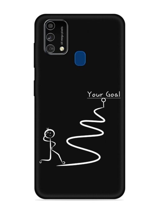 Your Goal Embossed Soft Silicone Case for Samsung Galaxy F41