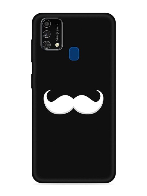 Mustache Vector Embossed Soft Silicone Case for Samsung Galaxy F41 Zapvi