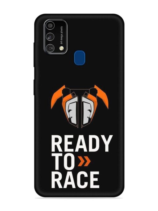 Ready To Race Embossed Soft Silicone Case for Samsung Galaxy F41 Zapvi