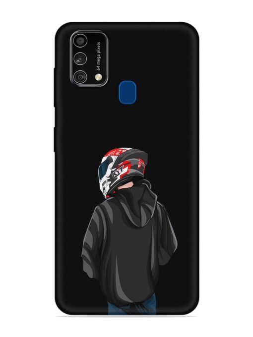 Motorcycle Rider Embossed Soft Silicone Case for Samsung Galaxy F41 Zapvi