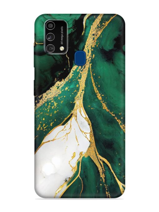 Blue Marble Art Embossed Soft Silicone Case for Samsung Galaxy F41 Zapvi