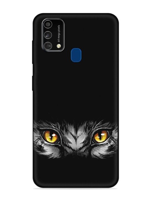 Scary Eye Embossed Soft Silicone Case for Samsung Galaxy F41 Zapvi