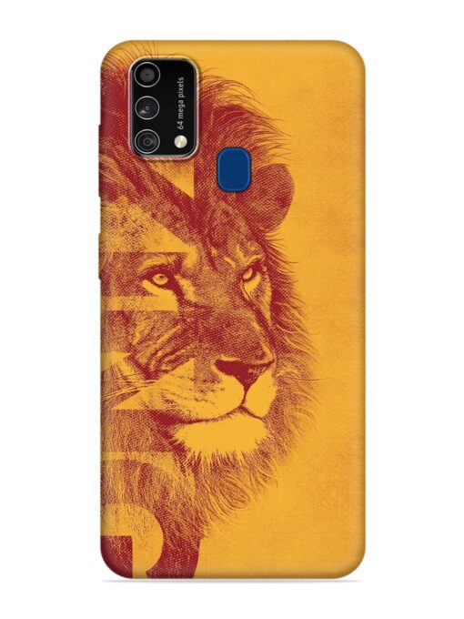 Gold Lion Crown Art Embossed Soft Silicone Case for Samsung Galaxy F41 Zapvi