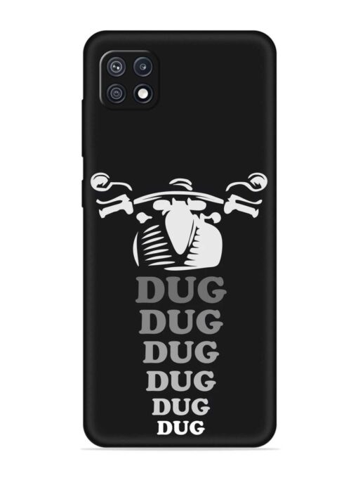 Dug Dug Dug Embossed Soft Silicone Case for Samsung Galaxy F42 (5G)