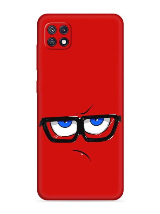 Rad Angry Face Embossed Soft Silicone Case for Samsung Galaxy F42 (5G) Zapvi