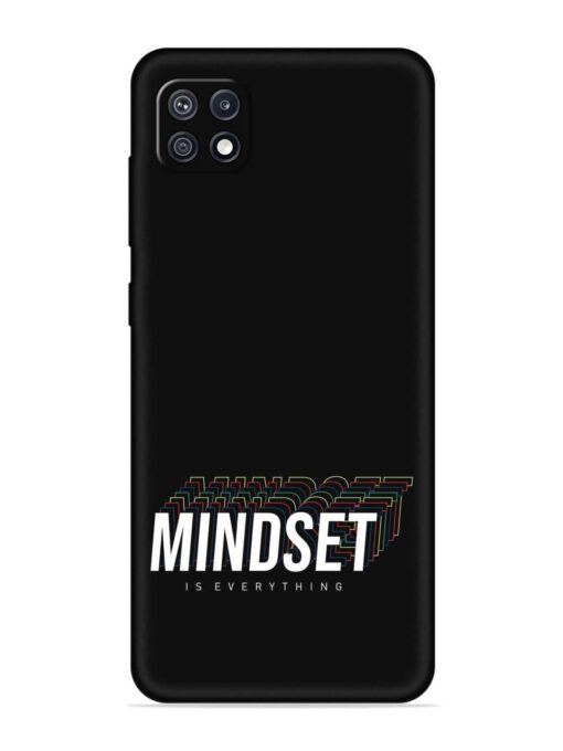 Mindset Everything Slogan Embossed Soft Silicone Case for Samsung Galaxy F42 (5G)