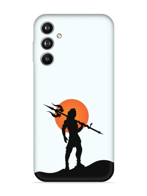 Lord Mahadev Trendy Embossed Soft Silicone Case for Samsung Galaxy F54 (5G) Zapvi