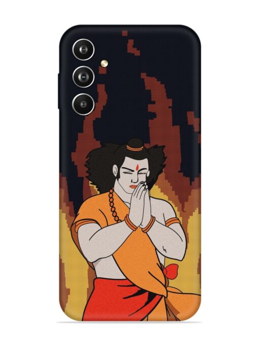 Shree Ram Vector Embossed Soft Silicone Case for Samsung Galaxy F54 (5G) Zapvi