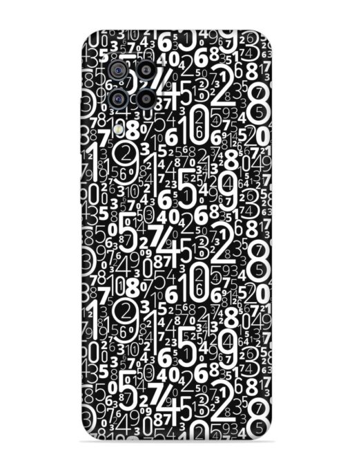 Many Numbers Different Embossed Soft Silicone Case for Samsung Galaxy F62