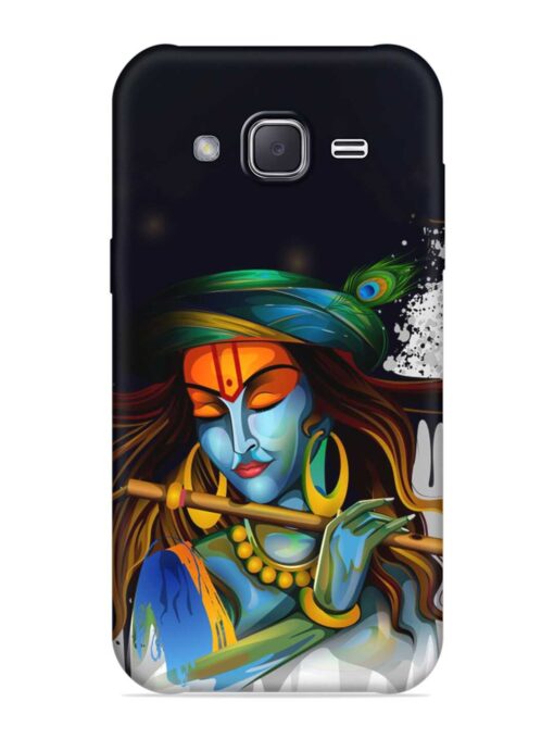 Krishna Art Embossed Soft Silicone Case for Samsung Galaxy J2 (2016) Zapvi