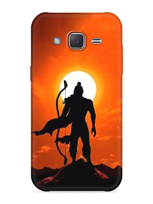 Shree Ram Embossed Soft Silicone Case for Samsung Galaxy J2 (2016) Zapvi