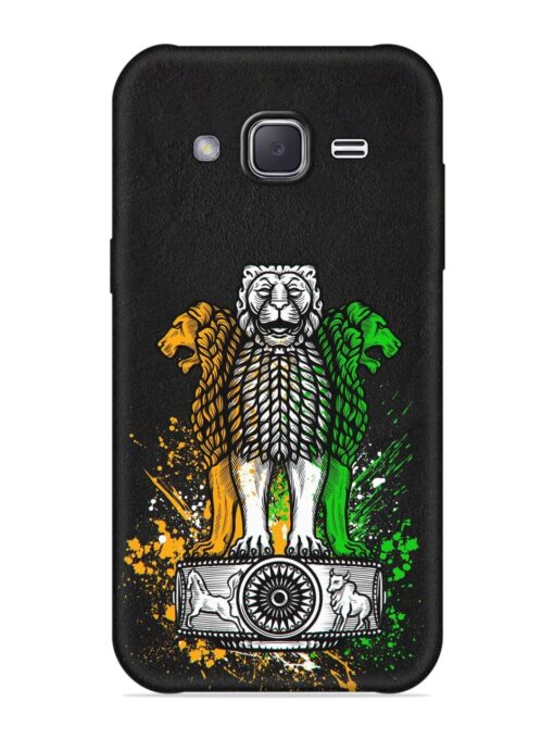 Pillars Of Ashoka Embossed Soft Silicone Case for Samsung Galaxy J2 (2016)