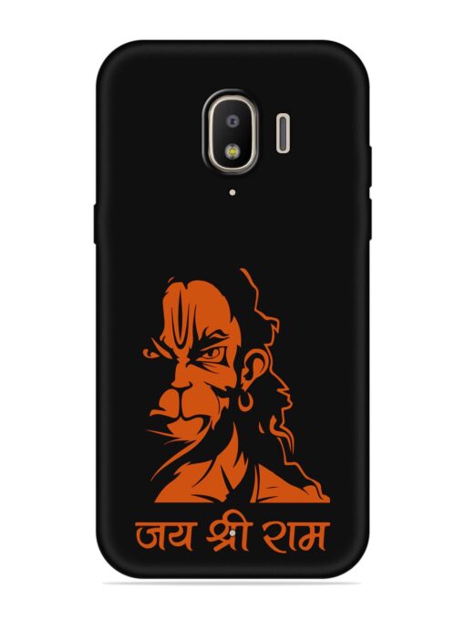 Angry Hanuman Embossed Soft Silicone Case for Samsung Galaxy J2 (2018) Zapvi