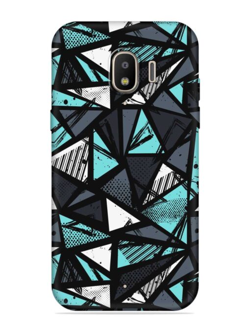 Abstract Seamless Embossed Soft Silicone Case for Samsung Galaxy J2 (2018) Zapvi