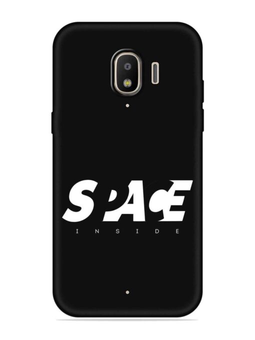 Space Typography Art Embossed Soft Silicone Case for Samsung Galaxy J2 (2018) Zapvi