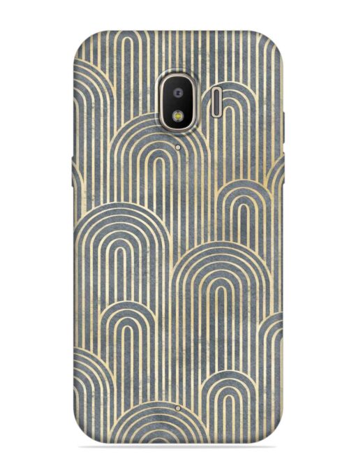 Art Deco Style Embossed Soft Silicone Case for Samsung Galaxy J2 (2018)