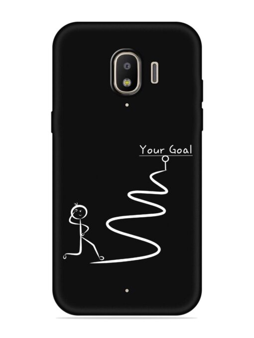 Your Goal Embossed Soft Silicone Case for Samsung Galaxy J2 (2018) Zapvi