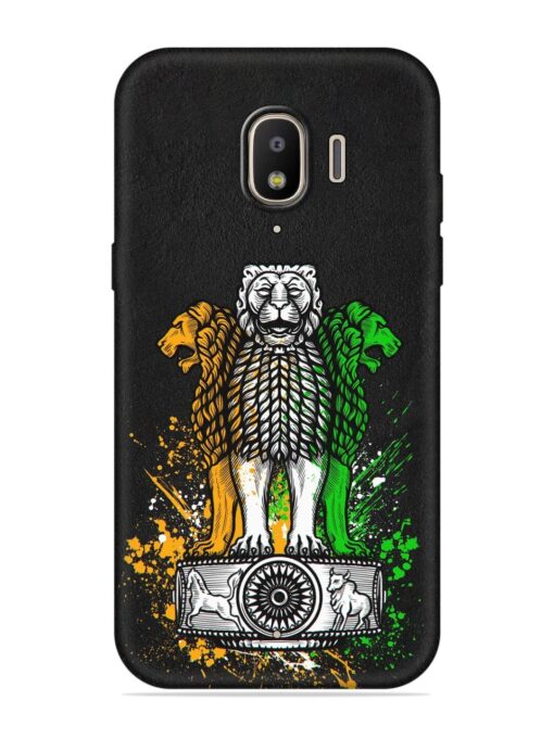 Pillars Of Ashoka Embossed Soft Silicone Case for Samsung Galaxy J2 (2018) Zapvi