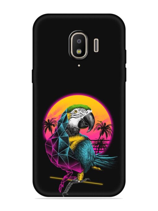 Rad Parrot Embossed Soft Silicone Case for Samsung Galaxy J2 (2018) Zapvi