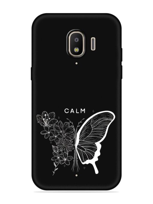 Calm Embossed Soft Silicone Case for Samsung Galaxy J2 (2018) Zapvi