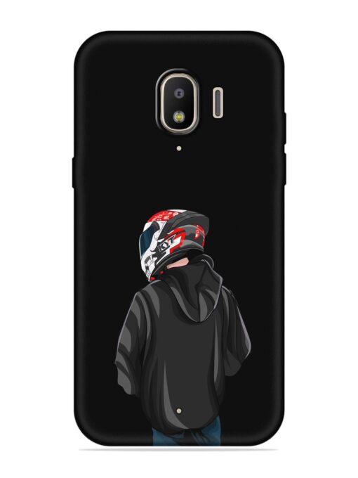 Motorcycle Rider Embossed Soft Silicone Case for Samsung Galaxy J2 (2018) Zapvi