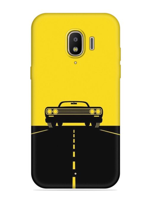 Classic Car Embossed Soft Silicone Case for Samsung Galaxy J2 (2018) Zapvi