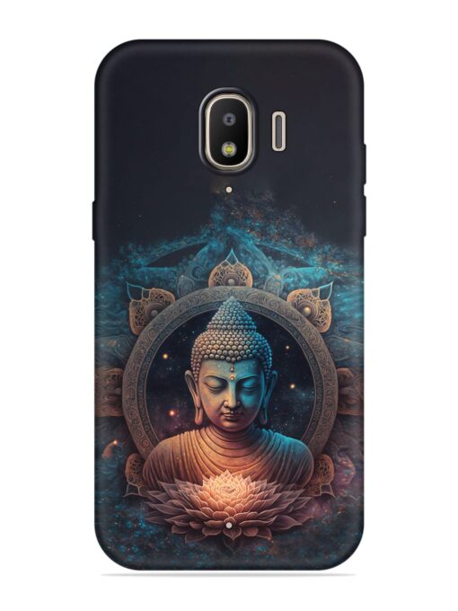 Gautam Buddha Embossed Soft Silicone Case for Samsung Galaxy J2 (2018) Zapvi