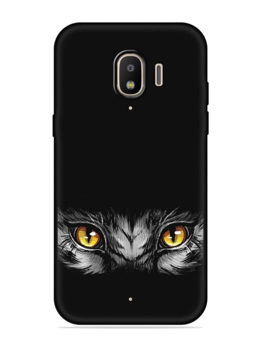 Scary Eye Embossed Soft Silicone Case for Samsung Galaxy J2 (2018) Zapvi