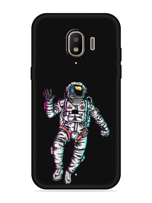 Spaceman Embossed Soft Silicone Case for Samsung Galaxy J2 (2018)