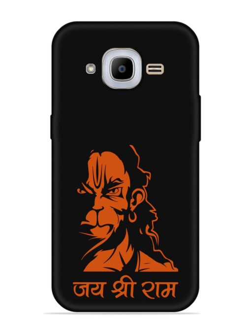 Angry Hanuman Embossed Soft Silicone Case for Samsung Galaxy J2 Pro (2016) Zapvi