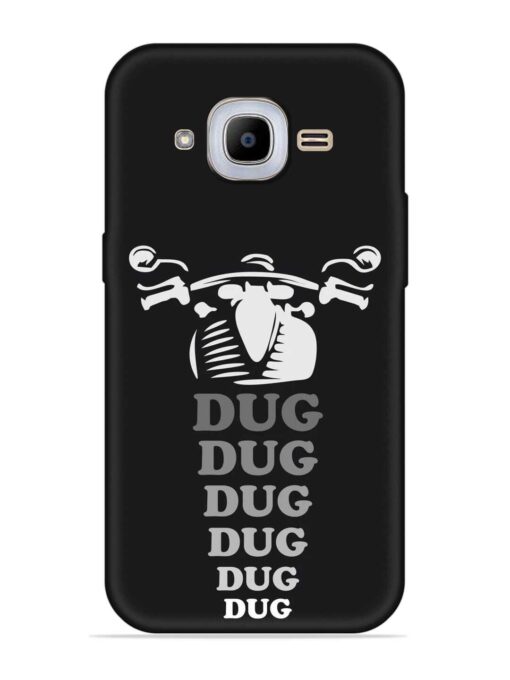 Dug Dug Dug Embossed Soft Silicone Case for Samsung Galaxy J2 Pro (2016)