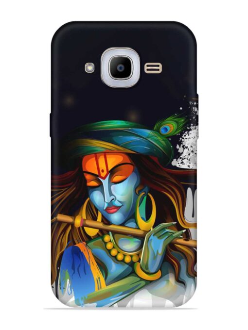 Krishna Art Embossed Soft Silicone Case for Samsung Galaxy J2 Pro (2016)