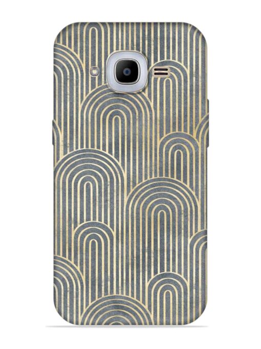 Art Deco Style Embossed Soft Silicone Case for Samsung Galaxy J2 Pro (2016) Zapvi