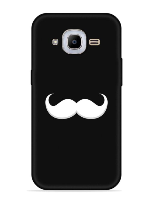 Mustache Vector Embossed Soft Silicone Case for Samsung Galaxy J2 Pro (2016) Zapvi