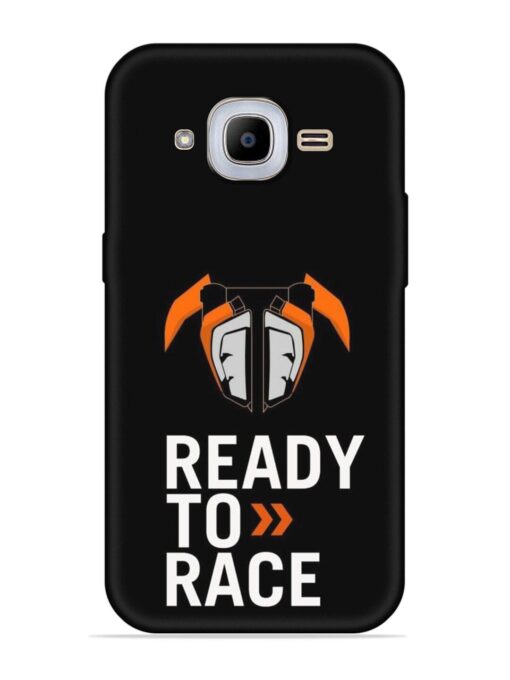 Ready To Race Embossed Soft Silicone Case for Samsung Galaxy J2 Pro (2016)